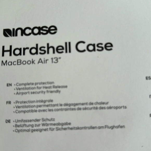 Hard shell Case for MacBook Air 13”